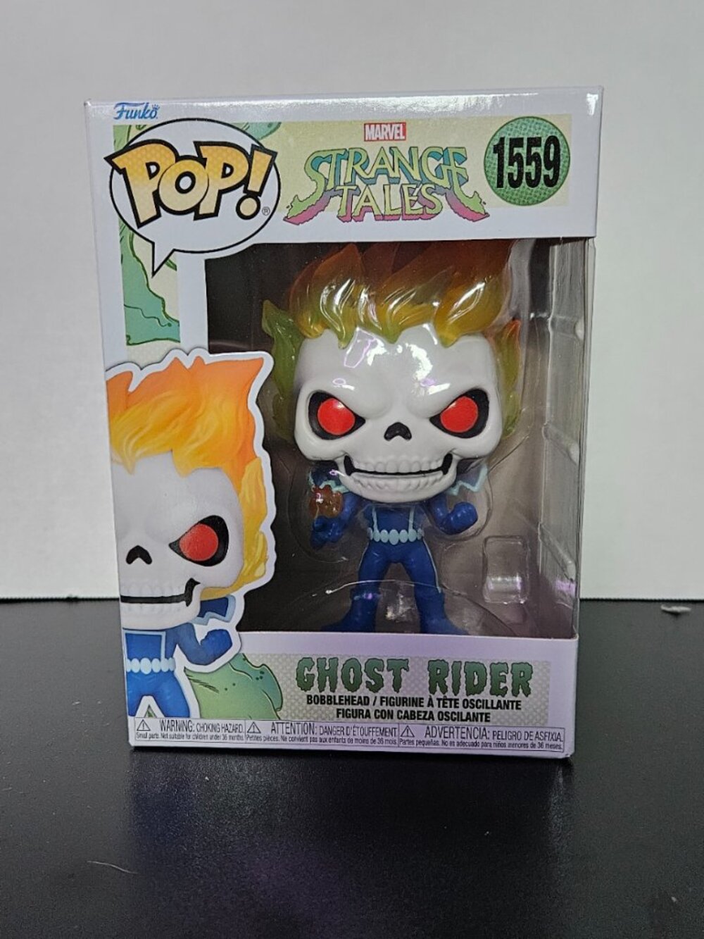 Marvel Strange Tales Ghost Rider Glow-in-the-Dark Funko Pop! Vinyl Figure #1559